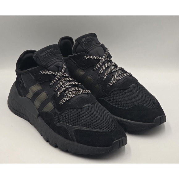 adidas Other - adidas Nite Jogger Triple Black Men's Size 10 BD7954 Shoes Sneakers
